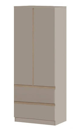 Шафа Фріда 2Д2Ш 2105х800х520мм тоффі Світ меблів, фото 1