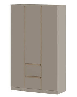 Шафа Фріда 3Д2Ш 2105х1200х520мм тоффі Світ меблів, фото 1