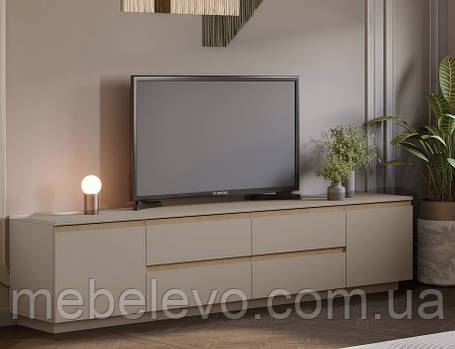 Тумба під телевізор Фріда 530х2300х420мм тоффі Світ меблів, фото 1