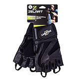 Рукавички для фітнесу та силових тренувань Zelart SB-161064 Чорний (М-2ХL), фото 10