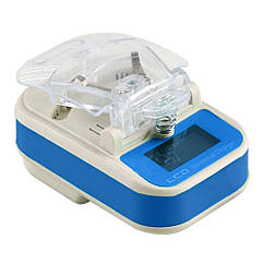 Мережевий Зарядний Пристрій Універсальний LCD Євро Колір Біло-синій