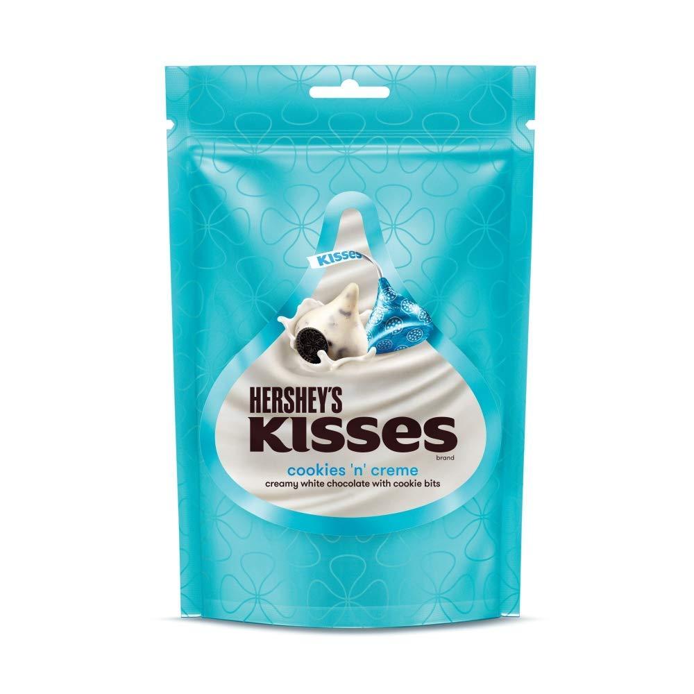 Шоколадні цукерки Kisses Hershey's Cookies N Creme 100.8г, фото 1