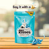 Шоколадні цукерки Kisses Hershey's Cookies N Creme 100.8г, фото 6