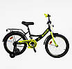 Велосипед дитячий 2-х колісний 18" CORSO MAXIS CL-18130 чорно-салатовий, фото 3