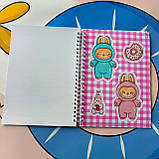 Творчий блокнот Labubu — малюй, вирізай та грай!, фото 2