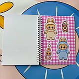Творчий блокнот Labubu — малюй, вирізай та грай!, фото 3