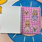 Творчий блокнот Labubu — малюй, вирізай та грай!, фото 4