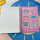 Творчий блокнот Labubu — малюй, вирізай та грай!, фото 5