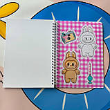 Творчий блокнот Labubu — малюй, вирізай та грай!, фото 6
