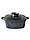 Каструля квадратна 2.7л Мармур сірий ZB1220GR, фото 2