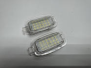 Лампа підсвітки дверей багажника салона лед W164 Мерседес A2218200401 A0028202101