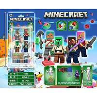 Магнітний конструктор блоку Майнкрафт Minecraft 27 деталей