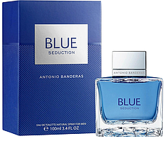 Чоловічі парфуми Antonio Banderas Blue Seduction For Men Туалетна вода 100 ml/мл