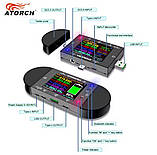 Тестер ATORCH UD24 визначник ємності потужності USB протоколів PD Bluetooth 24в1, фото 4