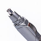 Акумуляторний тример для носа і вух + 2 насадки, SK-316 / Тример для вух / Машинка для стрижки бороди, фото 5