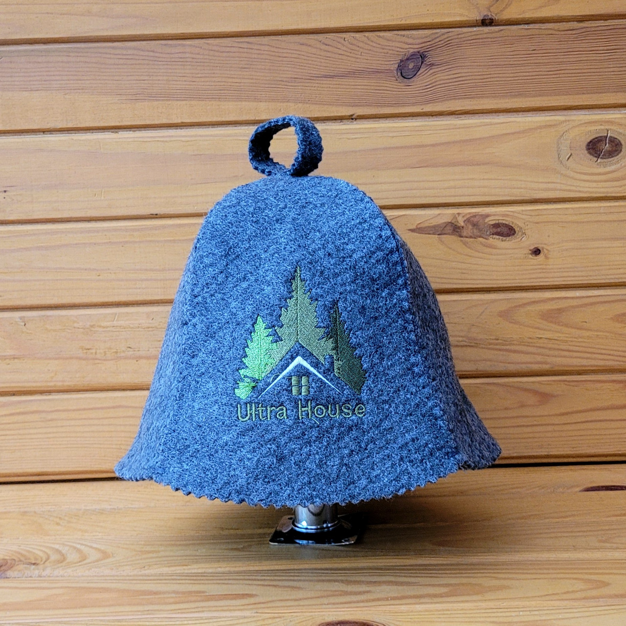 Шапка лазнева з логотипом