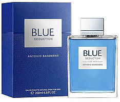 Чоловічі парфуми Antonio Banderas Blue Seduction For Men Туалетна вода 200 ml/мл (прим'яті)