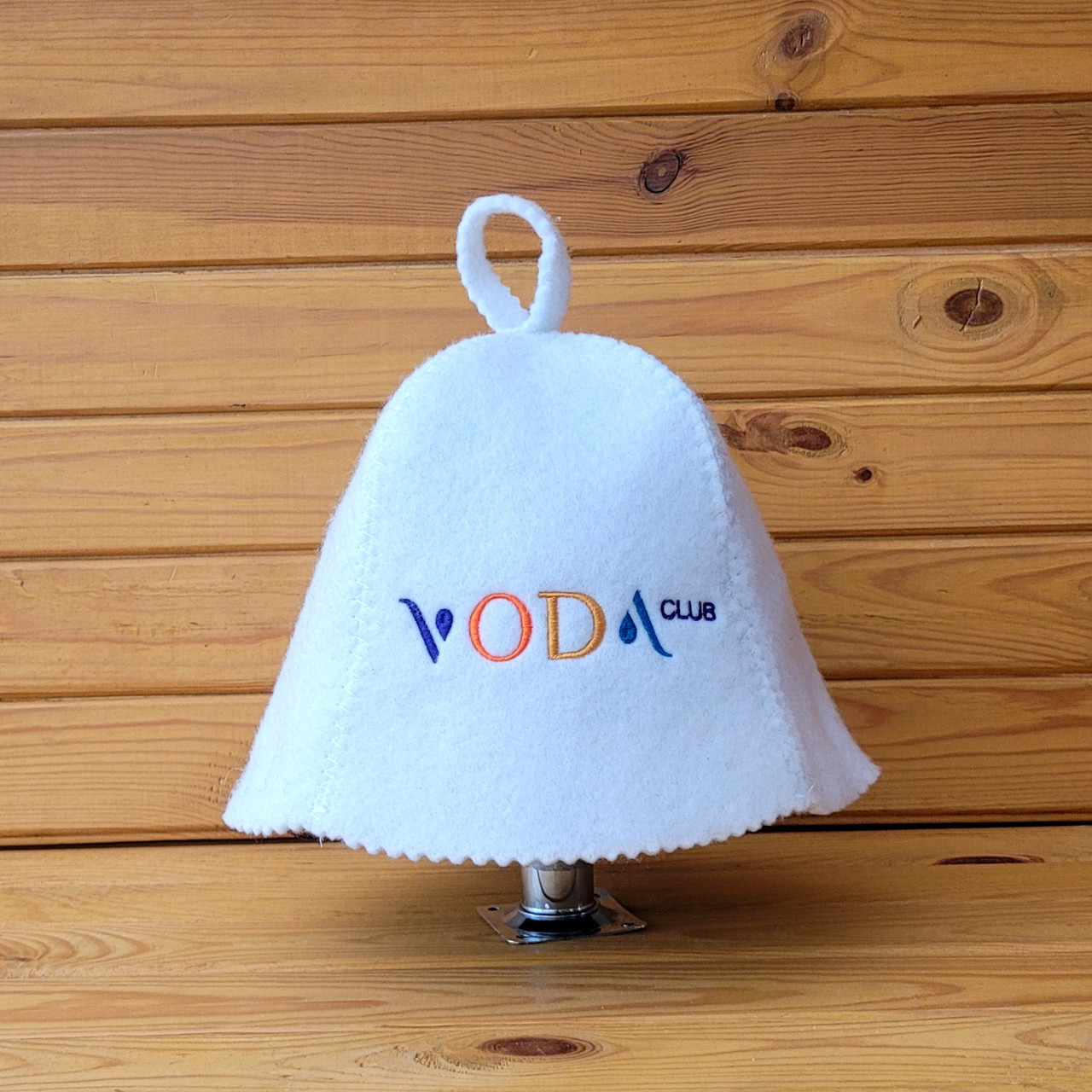 Шапка лазнева з логотипом