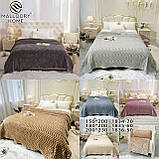 Плед Соти євророзмір 200х230см. Сірий, фото 2