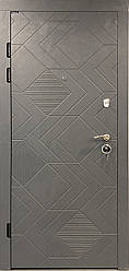 Вхідні двері для квартири "Портала" серія Тріо ― модель Ромбус (Три контури)