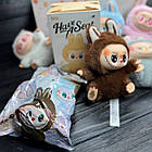 Іграшка-брелок Labubu Surprise 16см райдужний/ М'яка іграшка брелок Лабуба Монстр, фото 4