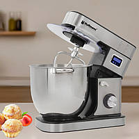 Тістоміс кухонний Hoffmans HM-8082 2000W з 3 насадками для дому багатофункціональний планетарний міксер 15л
