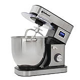 Тістоміс кухонний Hoffmans HM-8082 2000W з 3 насадками для дому багатофункціональний планетарний міксер 15л, фото 7
