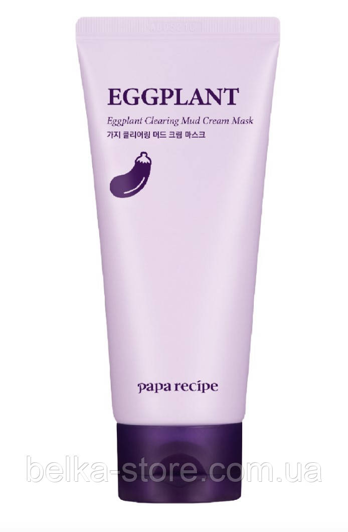 Очищувальна маска з екстрактом баклажана  Papa Recipe Eggplant Clearing Mud 100 ml, фото 1
