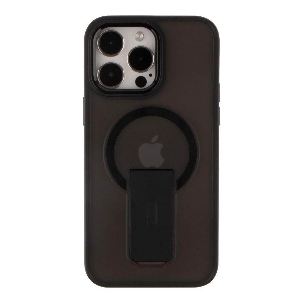 Чохол TPU+PC FlexGuard Magnetic Ring Stand для iPhone 14 Pro Max Колір Black, фото 1
