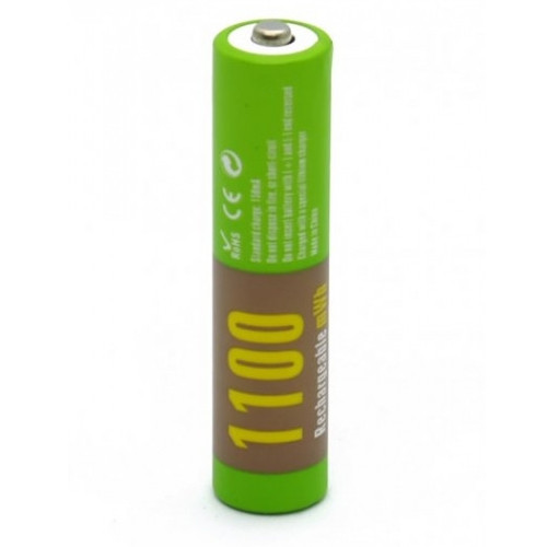 Акумулятор ААА 10440 Soshine Li-ion R03 730mAh USB 1.5V (Зелений), фото 1