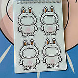 Міні-розмальовка Labubu — малюй, вирізай, грай!, фото 5