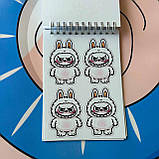 Міні-розмальовка Labubu — малюй, вирізай, грай!, фото 8