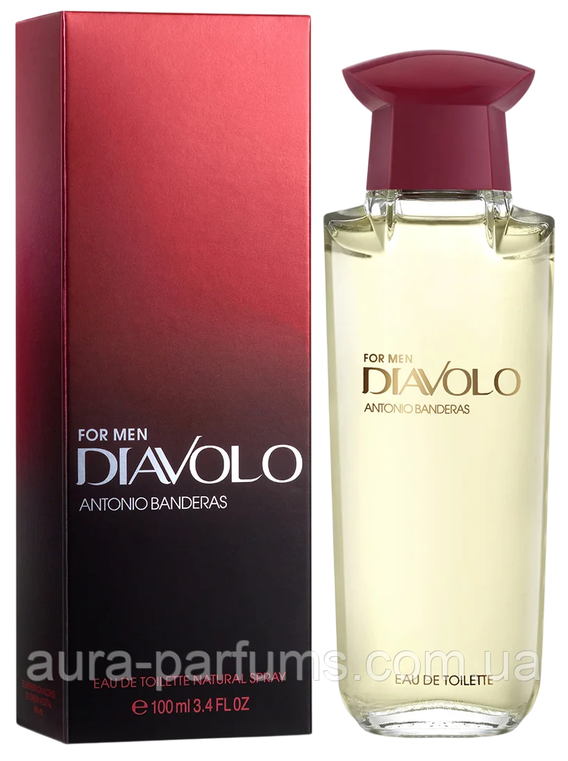 Чоловічі парфуми Antonio Banderas Banderas Diavolo For Men Туалетна вода 100 ml/мл