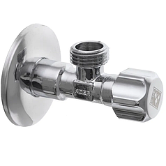 Кран для підключення сантехприладів  1/2x3/4 Чехія KP.510