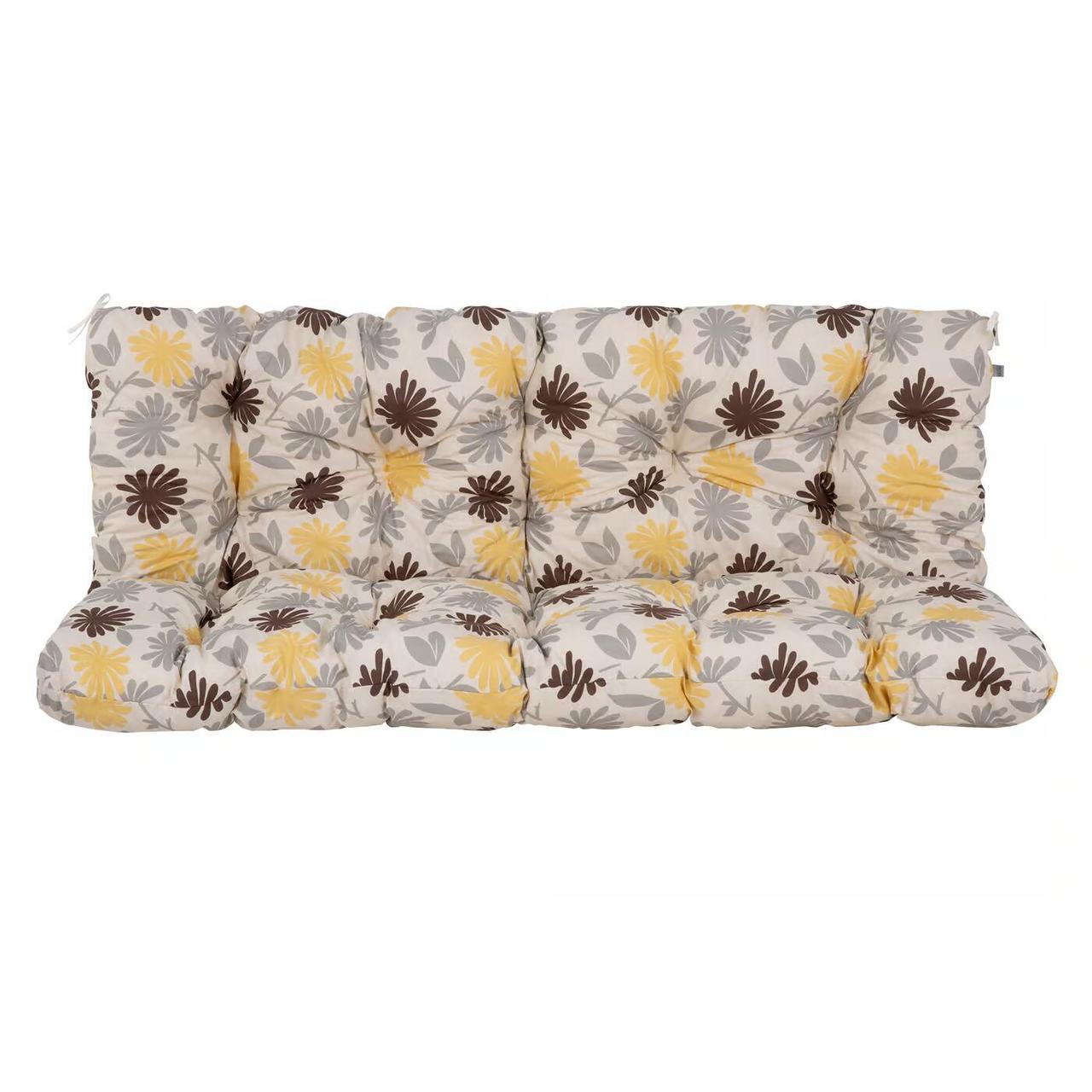Подушка для гойдалок і лавок Frigiliana, рослинний візерунок, фото 1