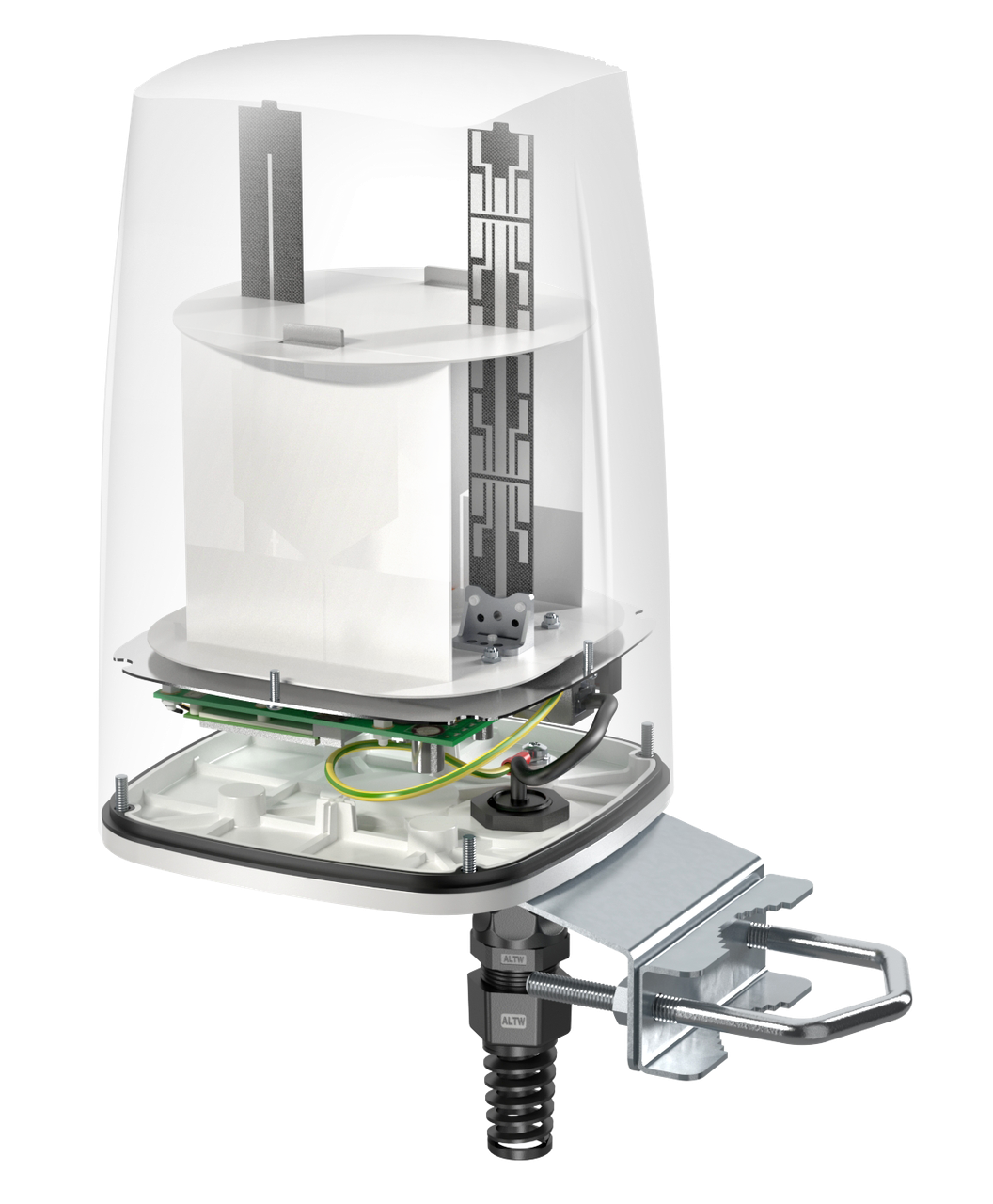 Антена QuWireless QuSpot for Mikrotik RB912/RB922 LTE + Wi-Fi (AMT912LWS), фото 1
