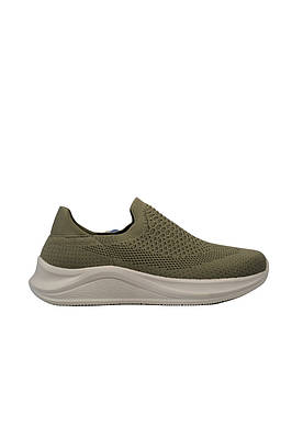 Жіночі мокасини підошва Memory оливкові (L433091)