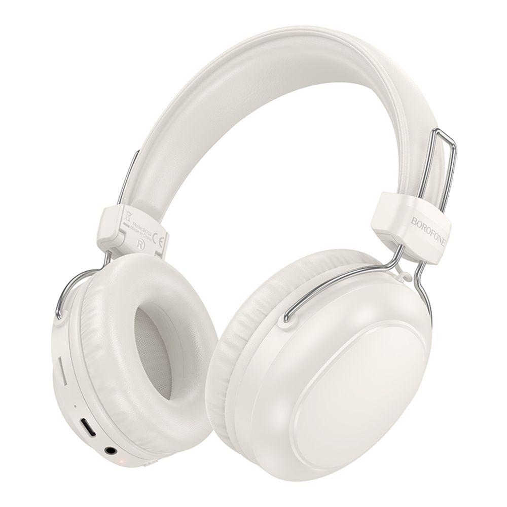 Блютуз Стерео Гарнітура Borofone BO33 Колір Білий, фото 1