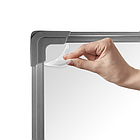 Маркерна дошка для стирання фліпчарт розмір – 60x40см. Maaleo 24325 + маркери 4шт. магніти 10шт. губка, фото 4