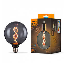 LED лампа VIDEX Filament 3.5W E27 1800K Smoky (VL-DNA-G125-S)