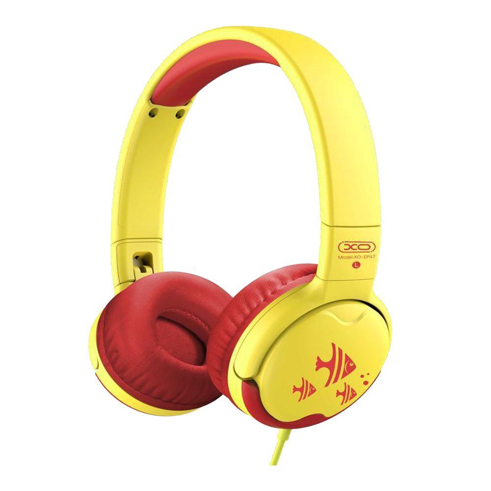 Навушники XO EP47 Колір Червоно-жовтий, фото 1