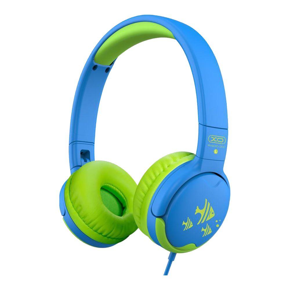 Навушники XO EP47 Колір Синьо-зелений, фото 1
