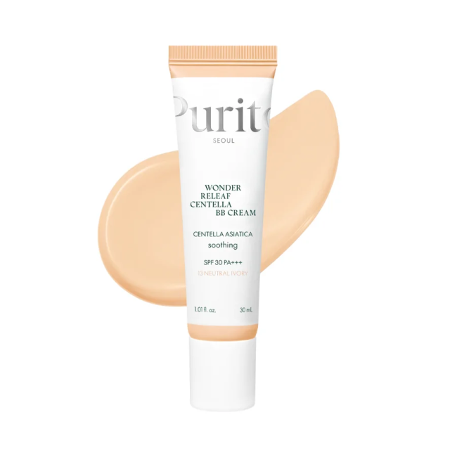 BB-крем з центеллою PURITO Cica Clearing BB Cream #13 Neutral Ivory 30 ml (New)