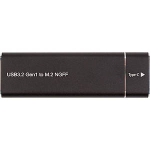 Зовнішня кишеня PowerPlant для SSD M.2 SATA USB3.2 (HC380305)