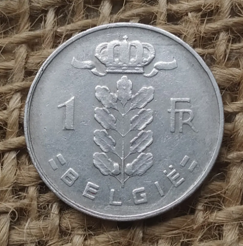 1 франк 1958 року. Бельгiя, фото 1
