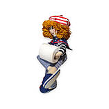 Каркасна лялька для туалетного тата Моряк., фото 5