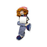 Каркасна лялька для туалетного тата Моряк., фото 10