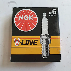 Свечи NGK №6 (под 21 ключ) Газель.Волга.Соболь-406.4216.4213 двс пр-во NGK комплект 4 шт