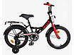 Велосипед дитячий 2-х колісний 20" CORSO MAXIS CL-20215 чорно-червоний, фото 2