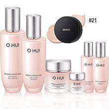 Інтенсивно зволожуючий набір косметичних засобів з керамідами O HUI Miracle Moisture 3 pcs Special Set 357 ml + 13 g